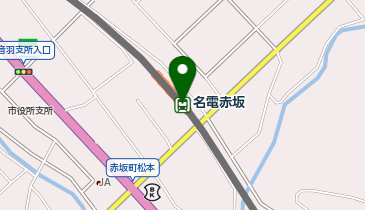 名電赤坂の地図画像
