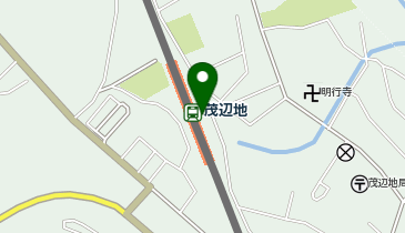 茂辺地の地図画像