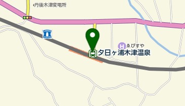 夕日ヶ浦木津温泉の地図画像