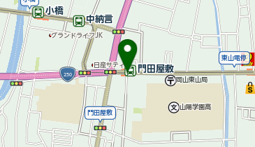 門田屋敷の地図画像