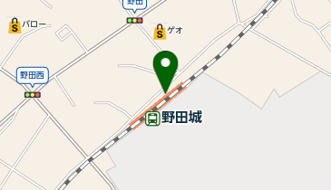 野田城の地図画像