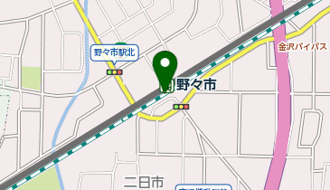 野々市(IRいしかわ鉄道)の地図画像