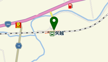 矢越の地図画像
