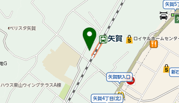 矢賀の地図画像