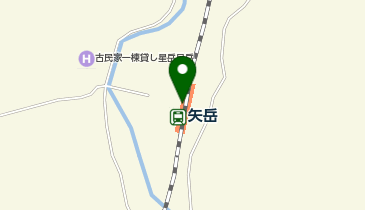矢岳の地図画像