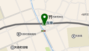 矢掛の地図画像