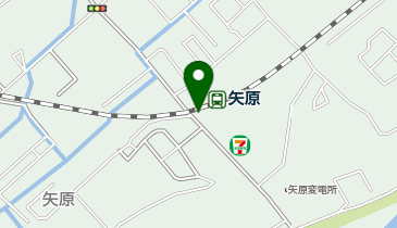 矢原の地図画像