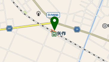 矢作の地図画像