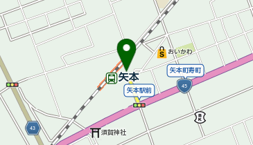 矢本の地図画像