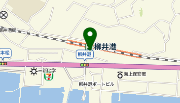 柳井港の地図画像