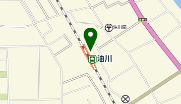 油川の地図画像