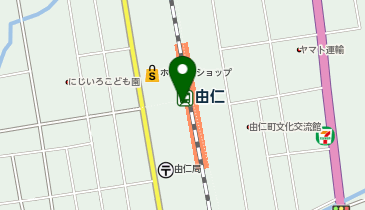 由仁の地図画像