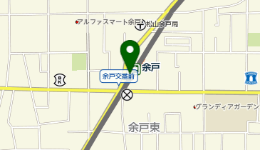 余戸の地図画像