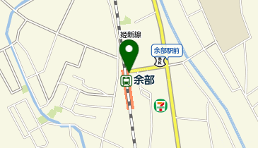 余部の地図画像