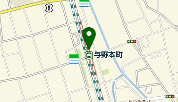与野本町の地図画像