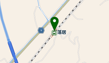 落居の地図画像