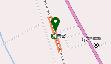 蘭留の地図画像