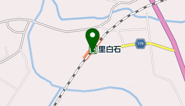 里白石の地図画像