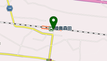 陸奥森田の地図画像