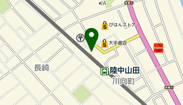 陸中山田の地図画像