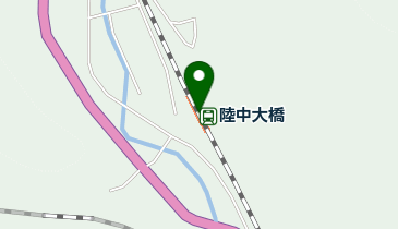 陸中大橋の地図画像