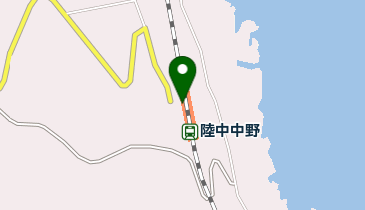 陸中中野の地図画像