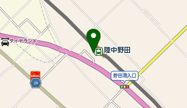 陸中野田の地図画像