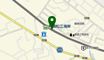 林崎松江海岸の地図画像