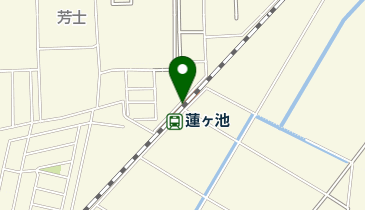 蓮ヶ池の地図画像