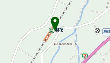 浪花の地図画像