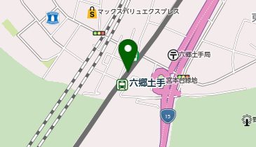 六郷土手の地図画像