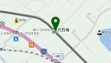 六万寺の地図画像