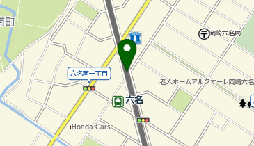 六名の地図画像