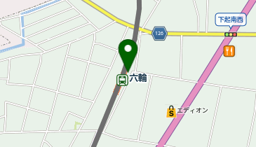 六輪の地図画像