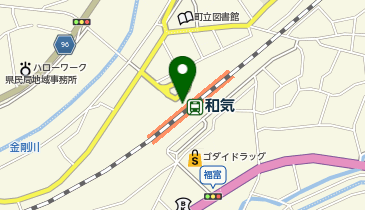 和気の地図画像