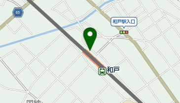 和戸の地図画像