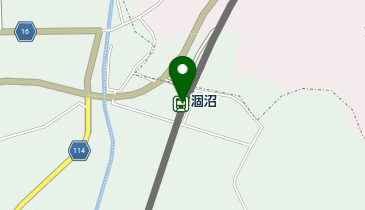 涸沼の地図画像