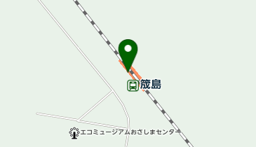 筬島の地図画像