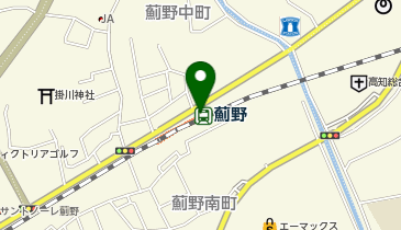 薊野の地図画像