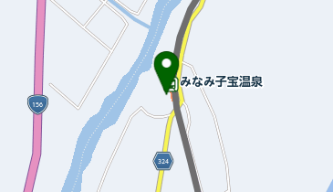 みなみ子宝温泉の地図画像