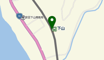 下山(高知県)の地図画像