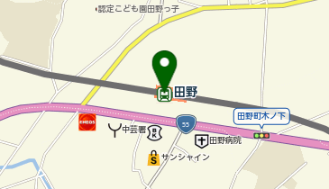 田野(高知県)の地図画像