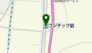 フジテック前の地図画像