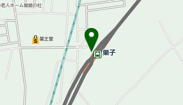 巣子の地図画像