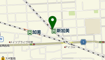 新加美の地図画像