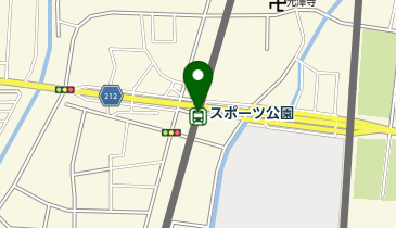 スポーツ公園の地図画像