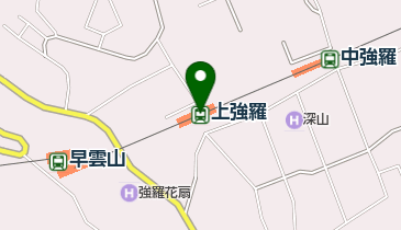 上強羅の地図画像