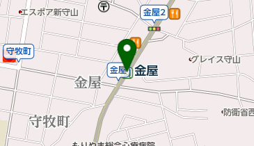 金屋(愛知県)の地図画像