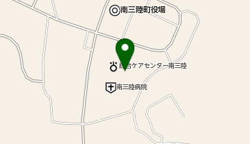 南三陸町役場・病院前の地図画像