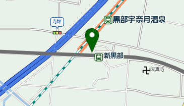 新黒部の地図画像